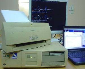 Network Printer Server on HP Vectra 5/75